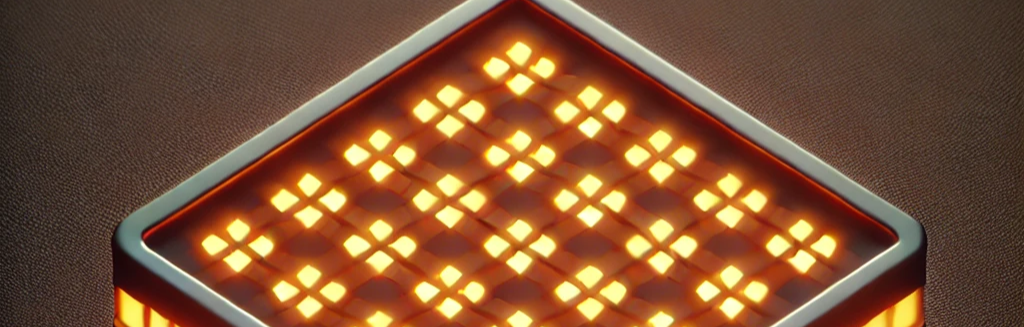 OLED matrix fabrication project